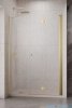 Radaway Nes Brushed Gold DWSB drzwi wnękowe 130cm W3 prawe złoto szczotkowane szkło przejrzyste 10044850-99-01R/10045450-01-01